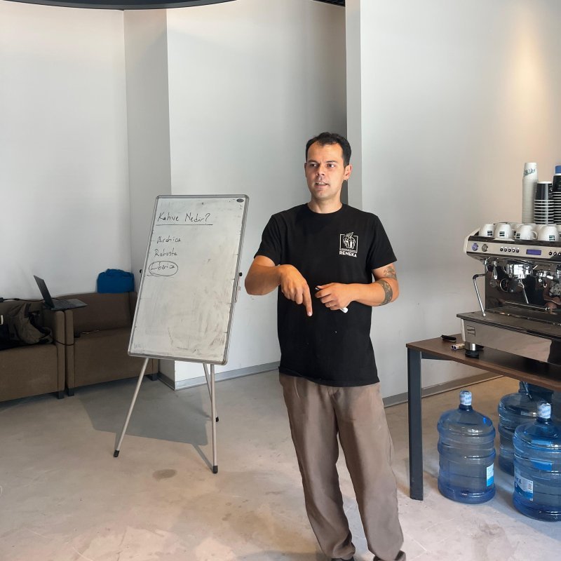 Barista Eğitim Devremiz Tamamladı